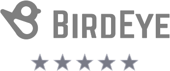 Five gray star ratings for reviews.